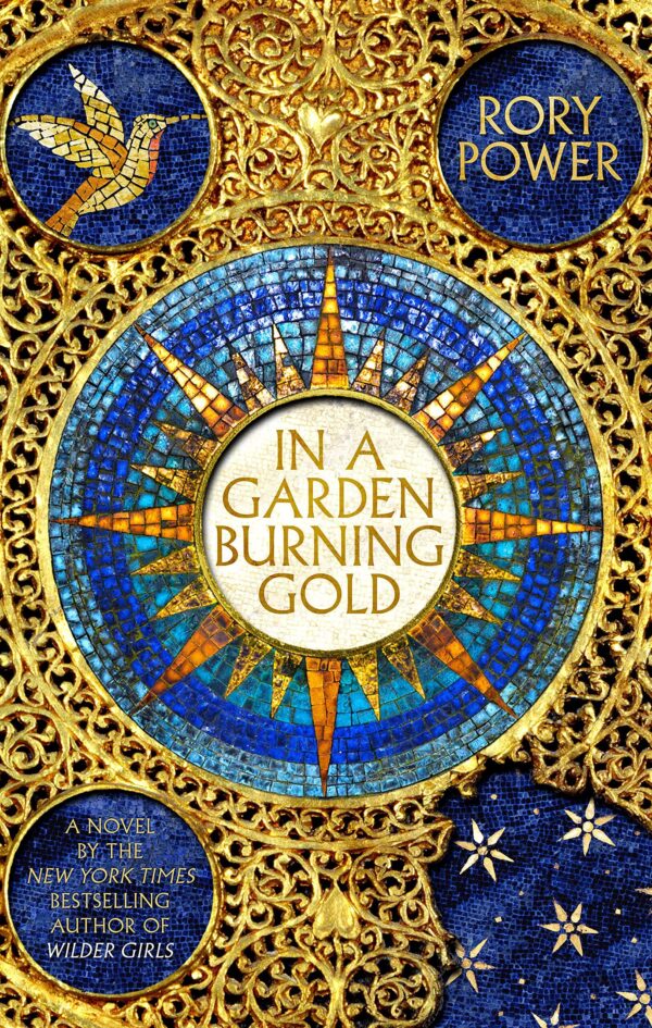 IN A GARDEN BURNING GOLD